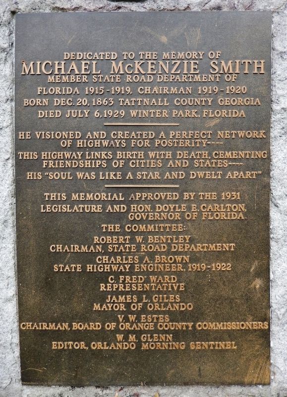 Michael McKenzie Smith Marker image. Click for full size.