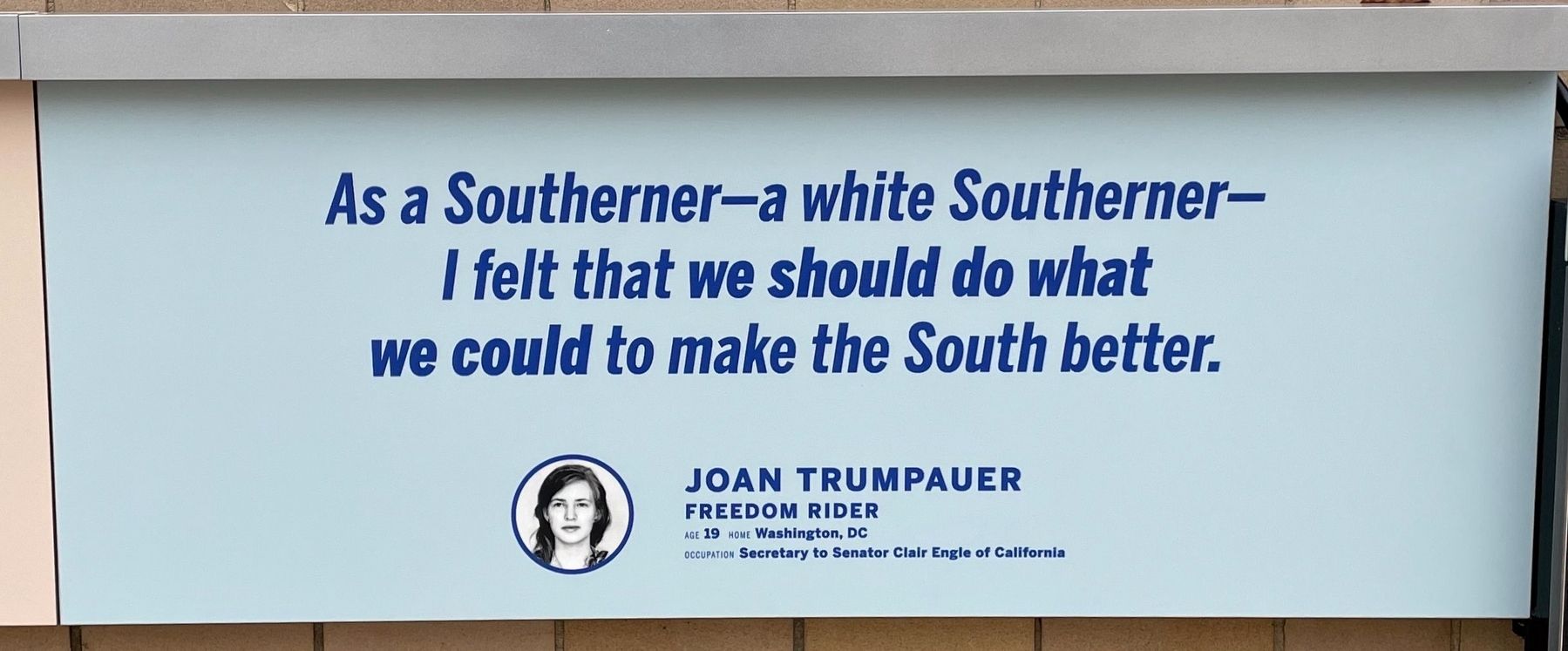 A Southerner marker. Click for full size. A Southerner marker image. Click for full size.