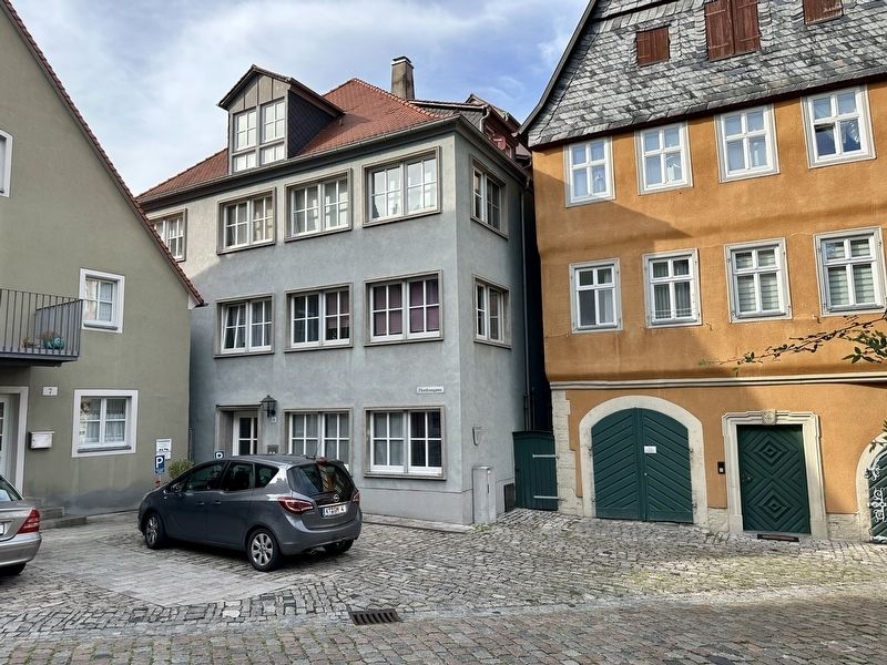 Former Synagogue and Jewish School and Marker image. Click for full size.