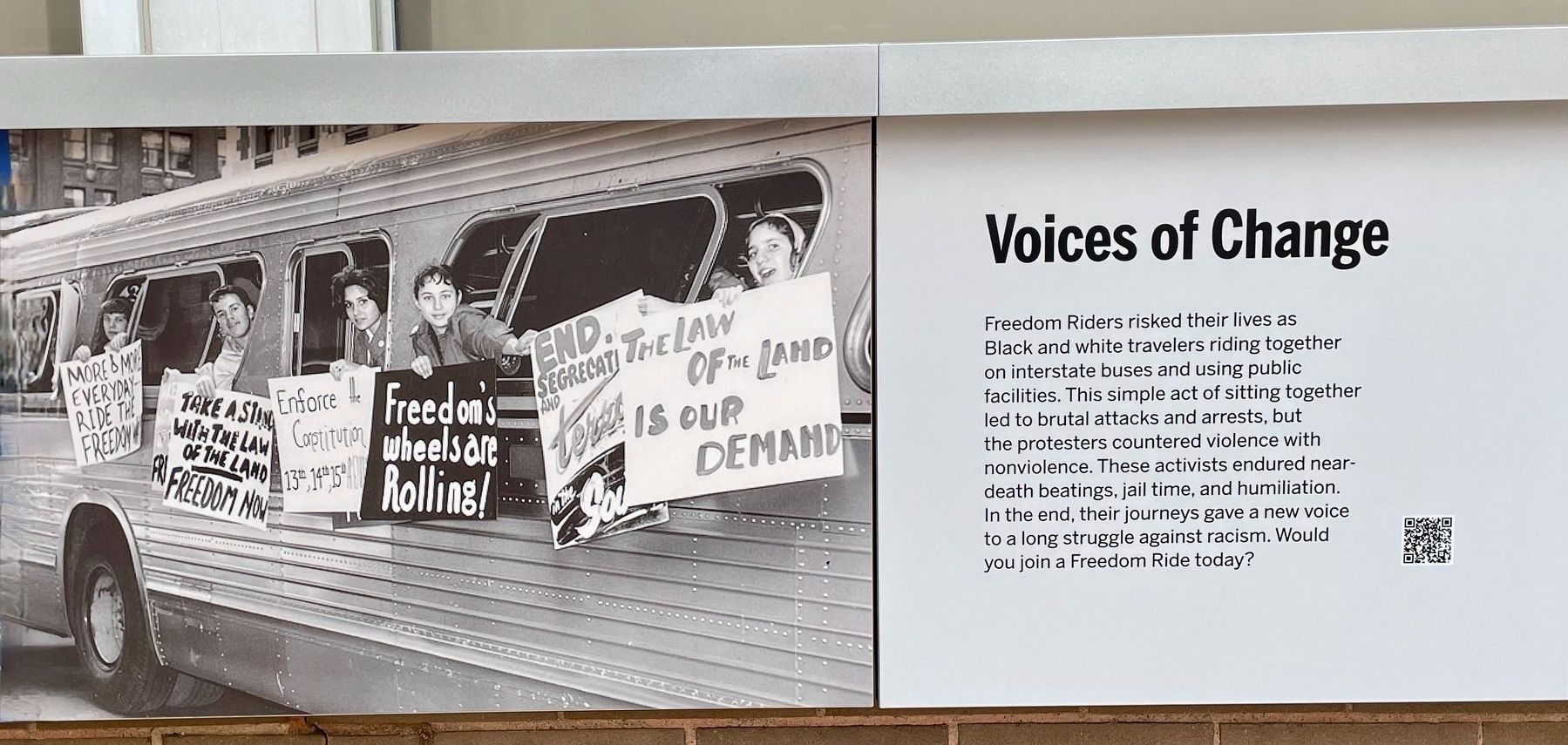 Voices of Change marker. Click for full size. Voices of Change marker image. Click for full size.