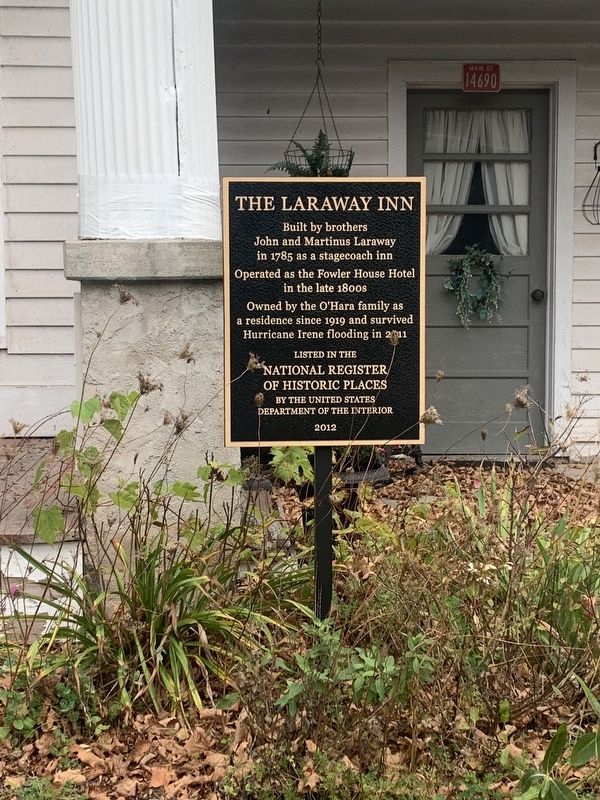 The Laraway Inn Marker. Click for full size. The Laraway Inn Marker image. Click for full size.