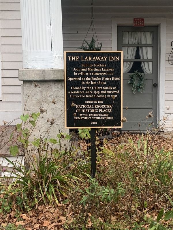 The Laraway Inn Marker image. Click for full size.