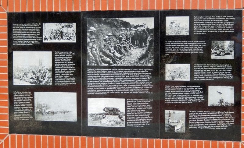 Veterans Memorial (<i>left panel</i>) image. Click for full size.