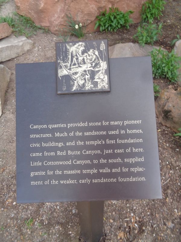 Canyon Quarries Marker image. Click for full size.