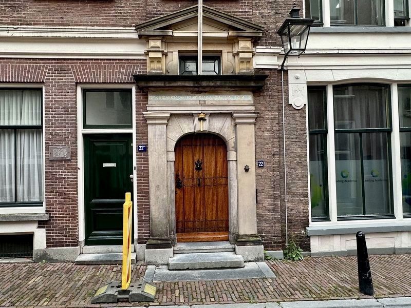 Eloyen Gasthuis / Eloyen Almshouse Marker - wide view. Click for full size. Eloyen Gasthuis / Eloyen Almshouse Marker - wide view image. Click for full size.