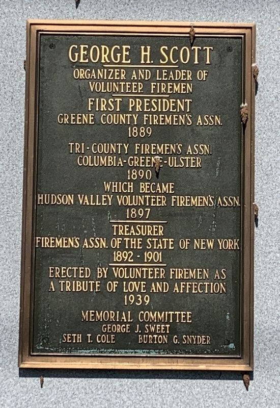 George H. Scott Marker. Click for full size. George H. Scott Marker image. Click for full size.