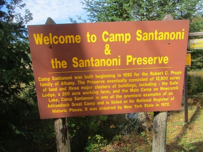 Camp Santanoni Photos. Click for full size. Camp Santanoni Photos image. Click for full size.