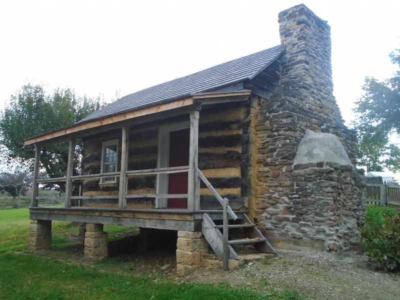 c.1830s Log Farmstead - Summer Kitchen image. Click for full size.