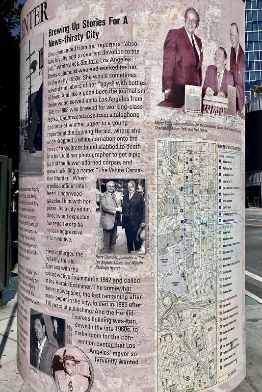 Convention Center Marker. Click for full size. Convention Center Marker image. Click for full size.