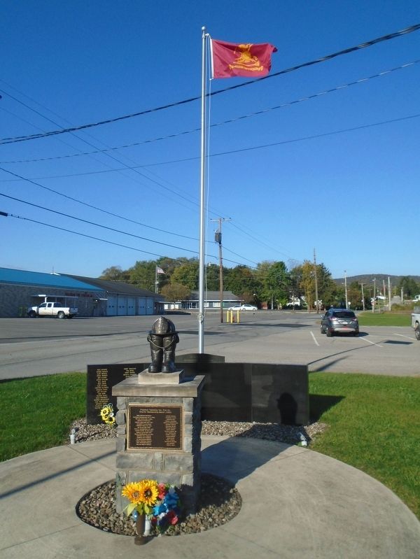 Freedom Township Volunteer Fire Company Charter Membership Marker image. Click for full size.