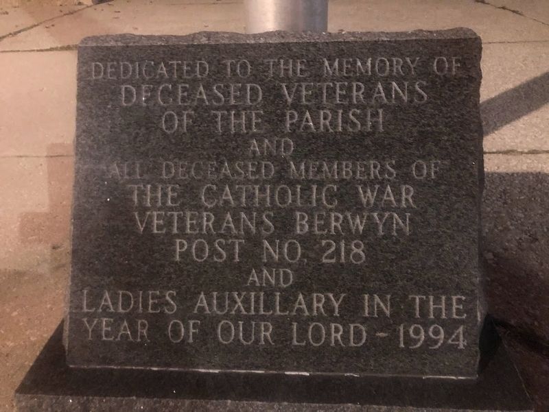St. Mary of Celle Parish War Memorial Marker image. Click for full size.