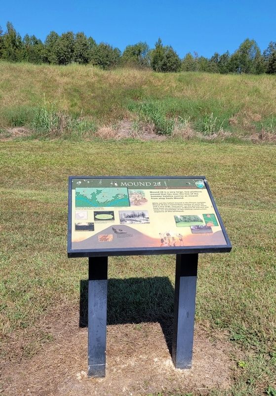 Mound 28 and the Marker image. Click for full size.