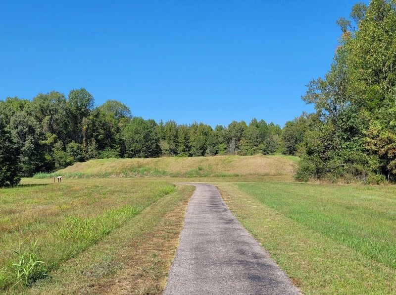 The Mound 28 markers on the left of Mound 28. Click for full size. The Mound 28 markers on the left of Mound 28 image. Click for full size.