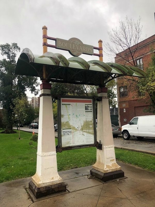 Humboldt Park Marker. Click for full size. Humboldt Park Marker image. Click for full size.