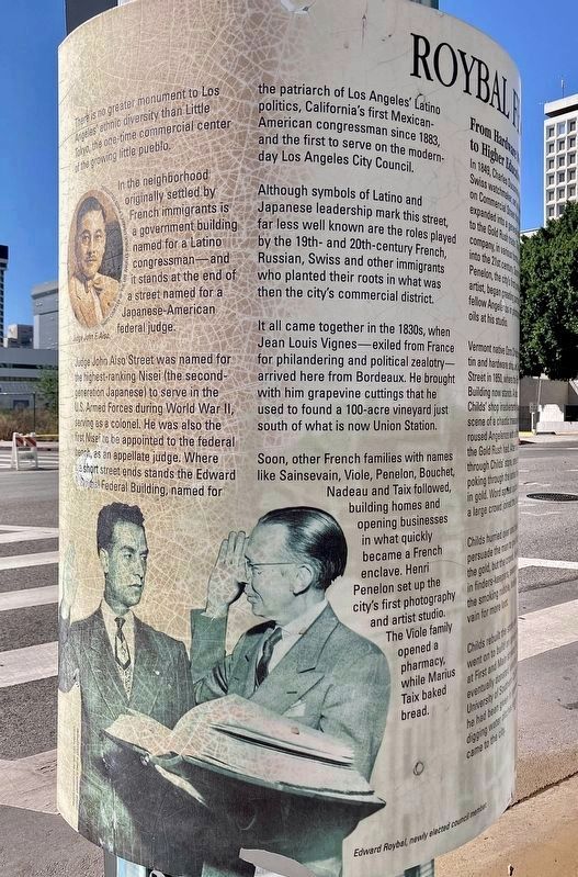 Roybal Federal Building Marker image. Click for full size.