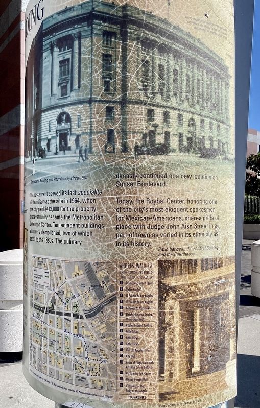 Roybal Federal Building Marker image. Click for full size.