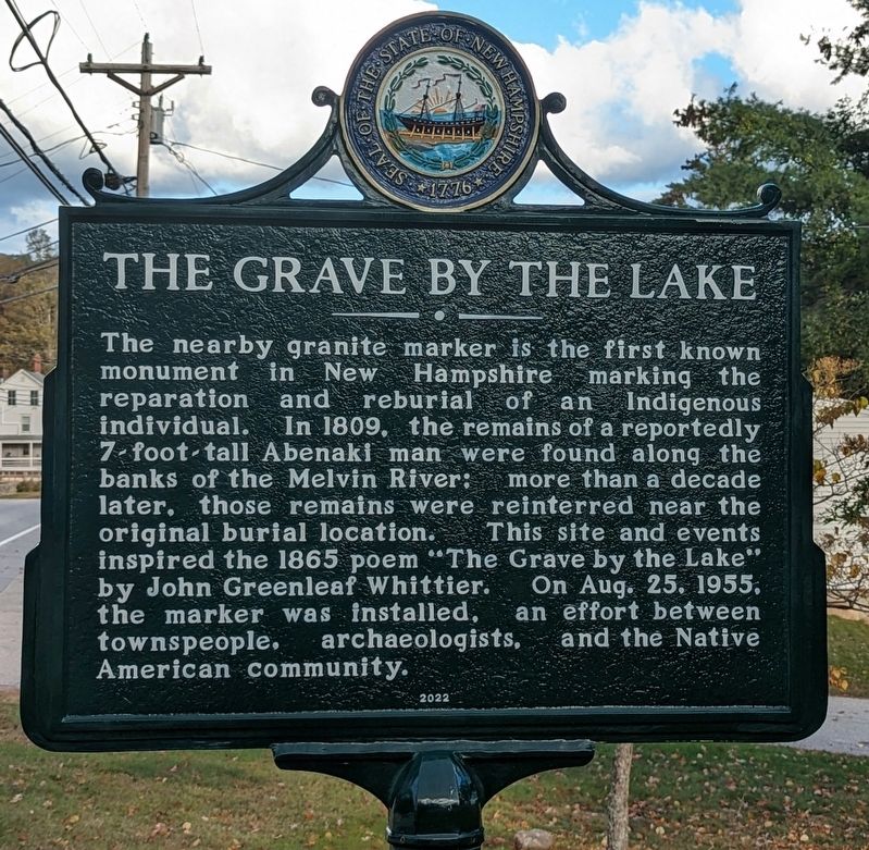 The Grave By The Lake Marker image. Click for full size.