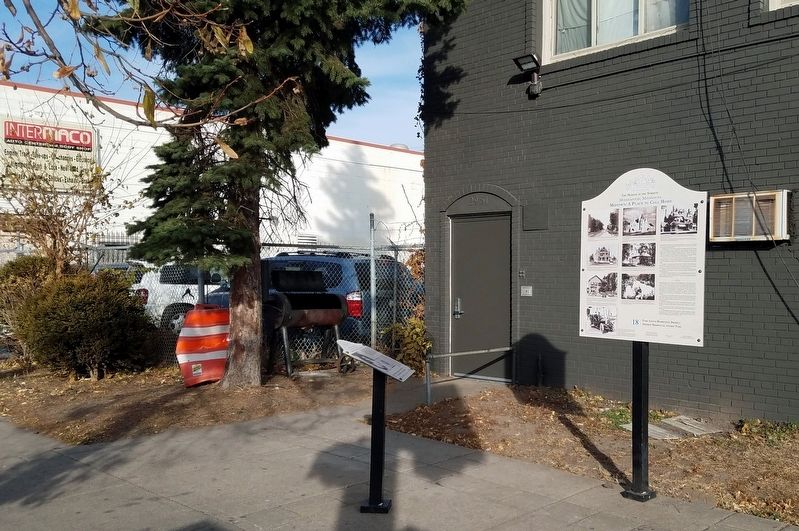 3009 Park Avenue: Pauline and Thomane Fjelde Marker (left) image. Click for full size.