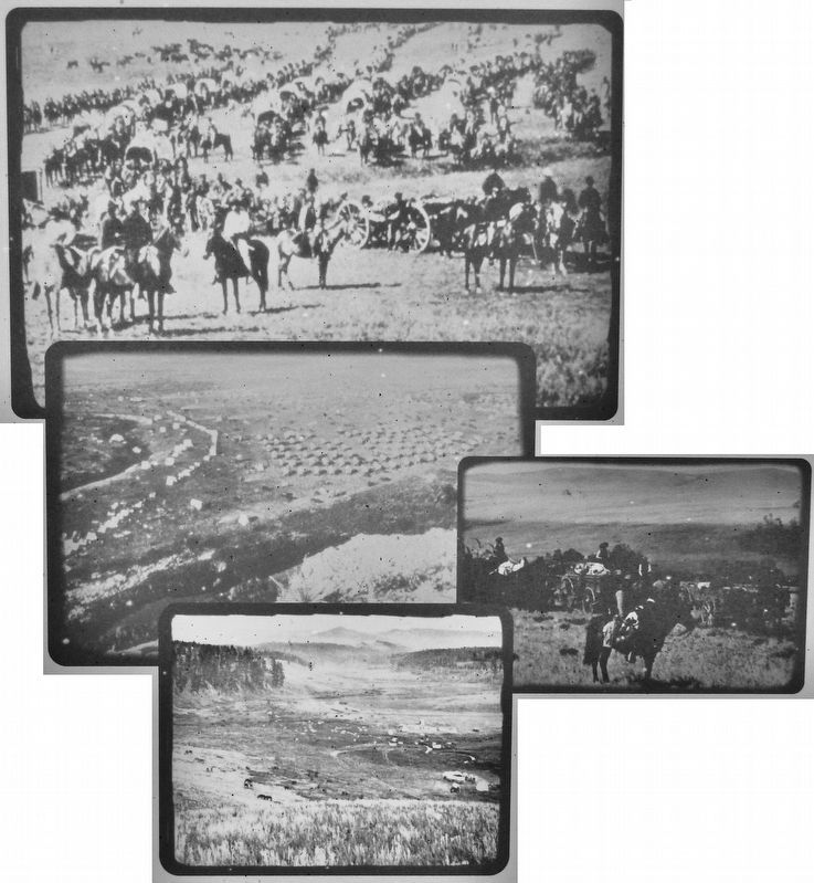Marker detail: Custer Expedition Photographs image. Click for full size.