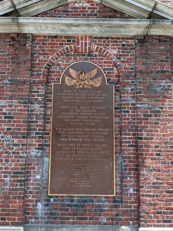 North Square Marker image. Click for full size.