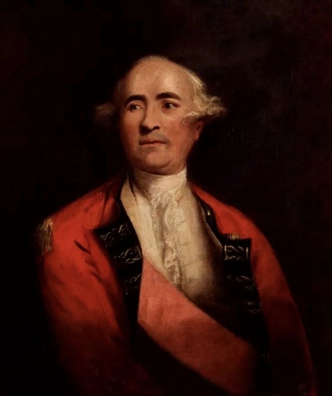 Sir Frederick Haldimand, 1778 (studio of Joshua Reynolds) image. Click for full size.