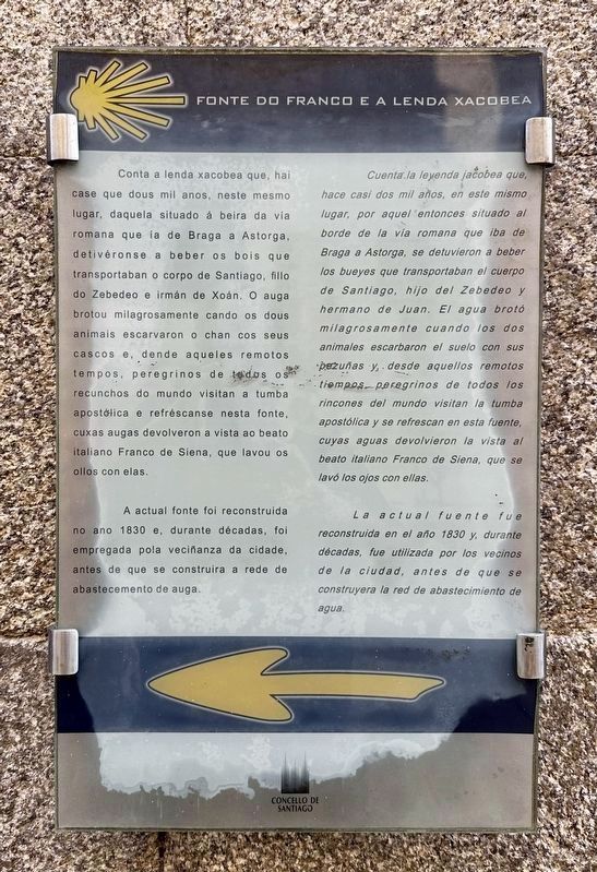 Fonte do Franco / Fountain of Francis Marker image. Click for full size.