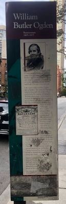 William Butler Ogden Marker image. Click for full size.