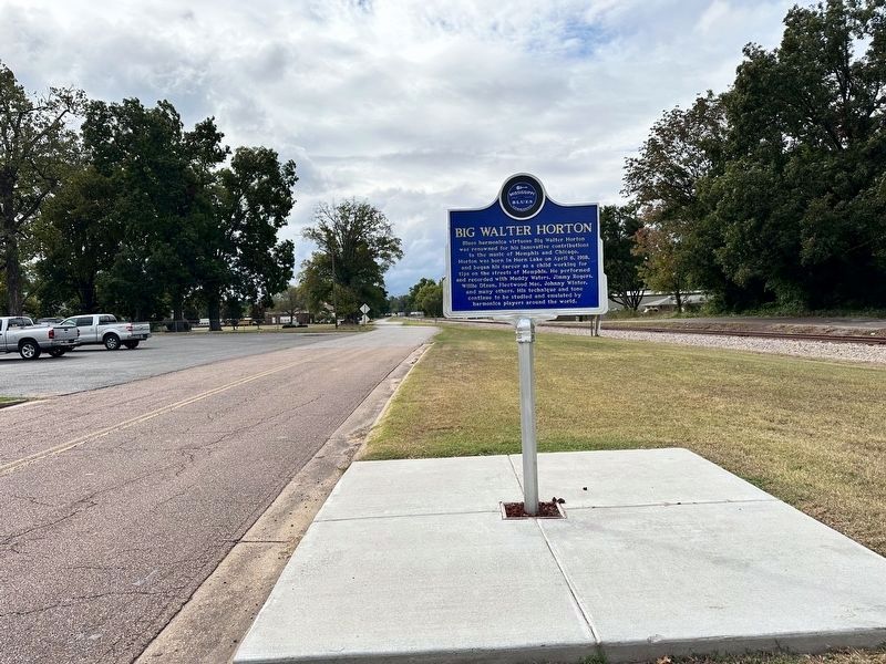 Big Walter Horton Marker. Click for full size. Big Walter Horton Marker image. Click for full size.