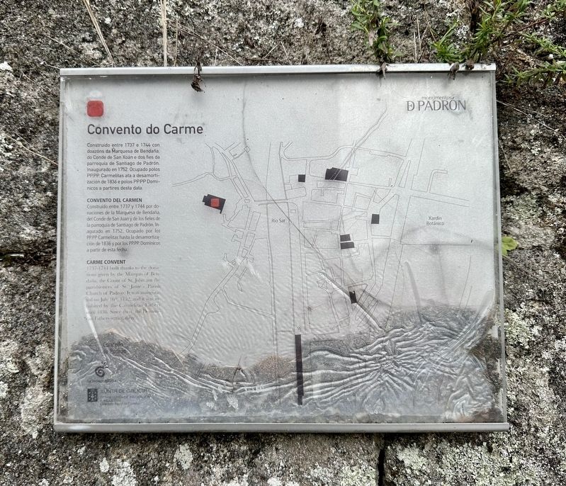 Convento do Carme / Convento del Carmen / Carme Convent Marker image. Click for full size.