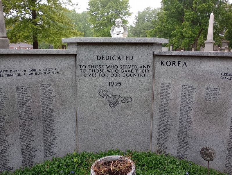 Northfield Macedonia Cemetery Veterans Memorial Marker image. Click for full size.