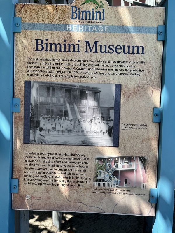 Bimini Museum Marker image, Touch for more information