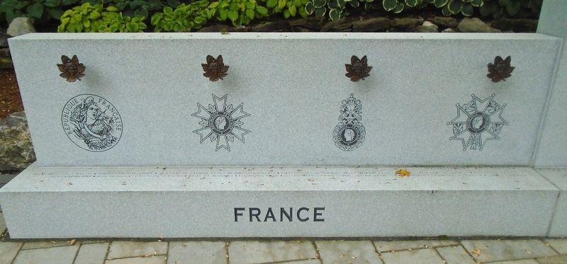 Amicitia France-Canada Monument - France image. Click for full size.