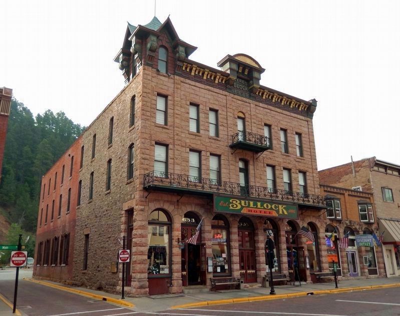 Southeast corner � Main Street & Wall Street image. Click for full size.