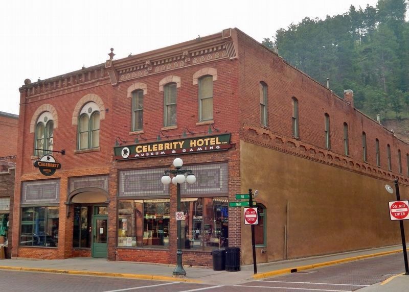 Northeast corner � Main Street & Wall Street image. Click for full size.