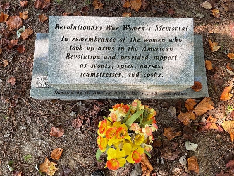 Revolutionary War Women�s Memorial image. Click for full size.