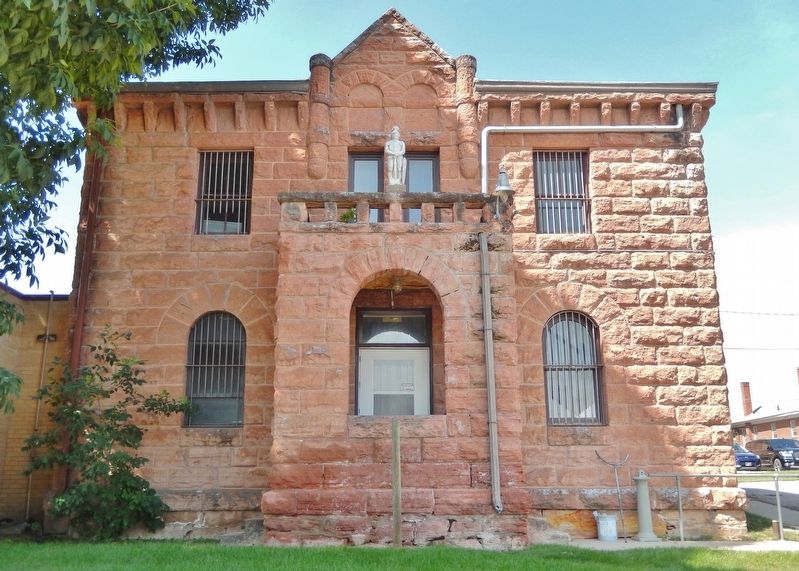 Butte County Jail (<i>east/front elevation</i>) image. Click for full size.