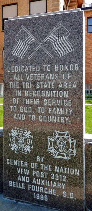 Tri-State Area Veterans Memorial image. Click for full size.