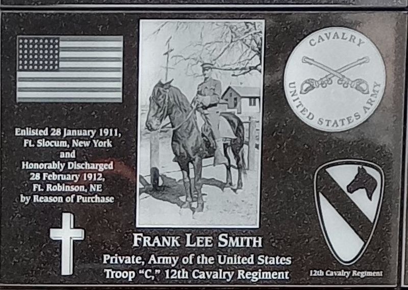 Frank Lee Smith Marker image. Click for full size.