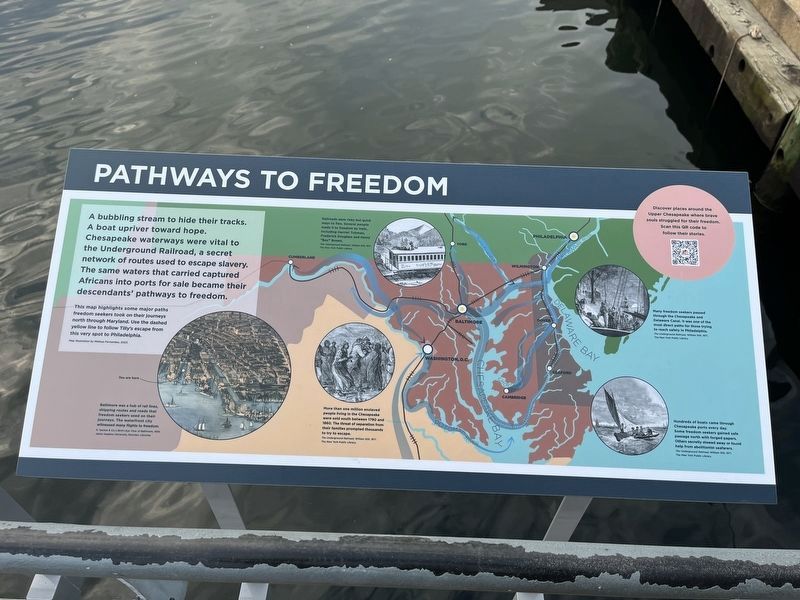 Pathways to Freedom Marker image. Click for full size.