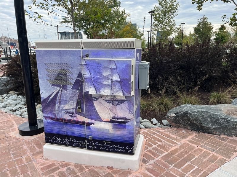 Private Armed Schooner of Baltimore Marker image. Click for full size.