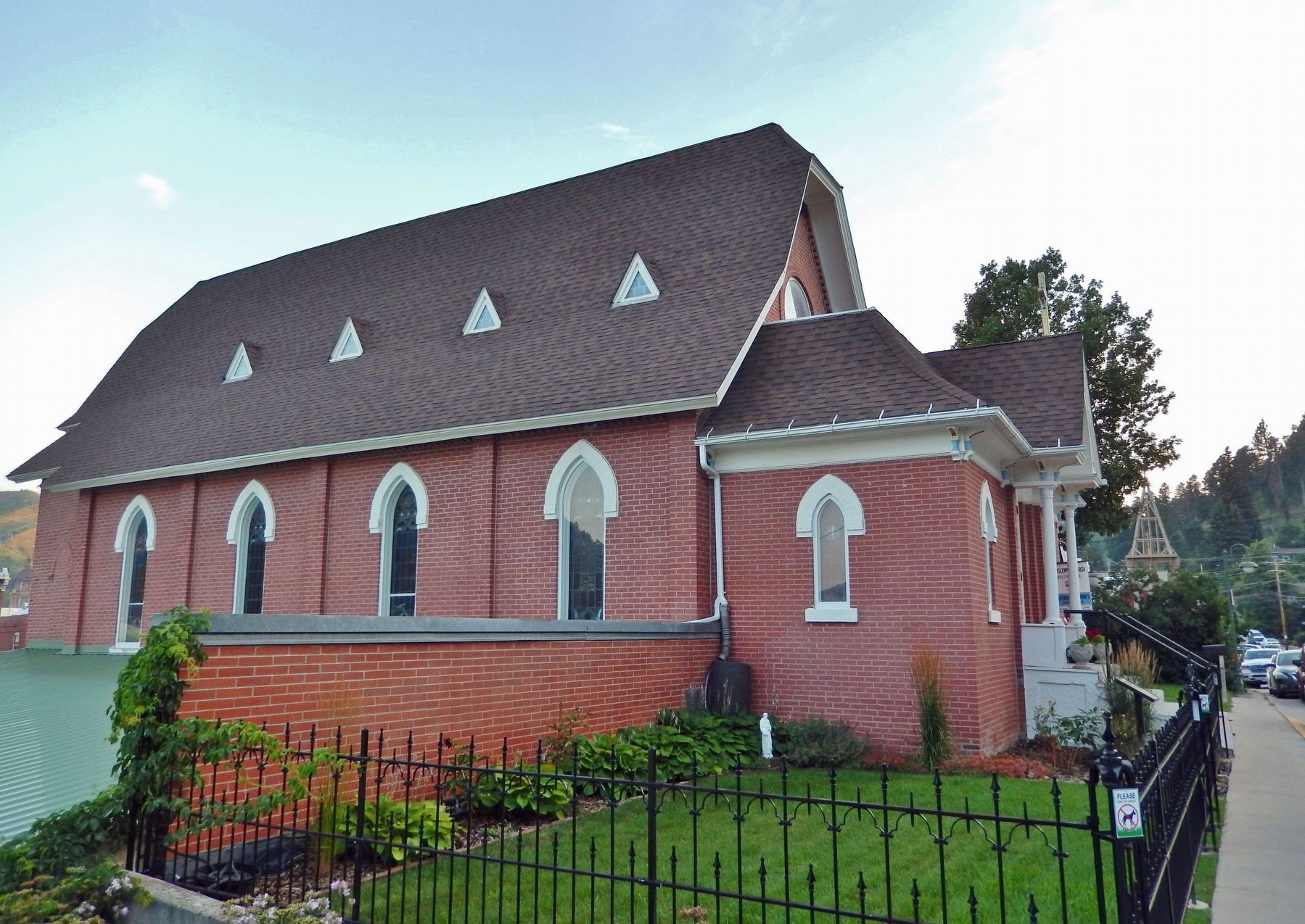 St. John's Episcopal Church (<i>northeast elevation</i>) image. Click for full size.