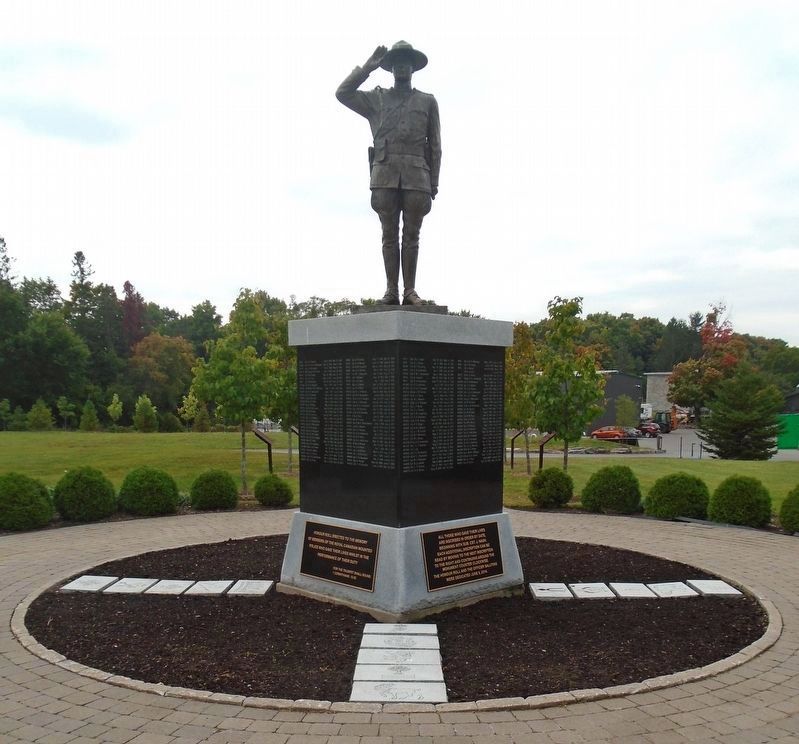 RCMP National Memorial Cemetery Honour Roll image. Click for full size.