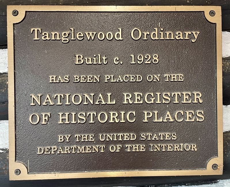 Tanglewood Ordinary Marker image. Click for full size.