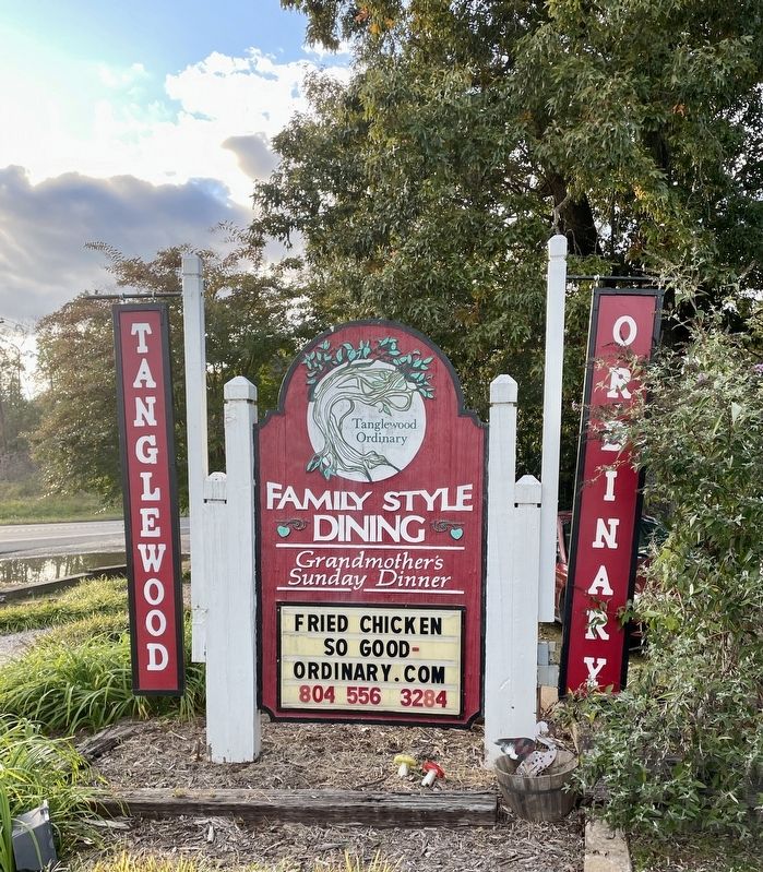 Tanglewood Ordinary sign image. Click for full size.