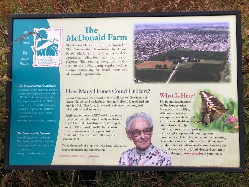 The McDonald Farm Marker image. Click for full size.