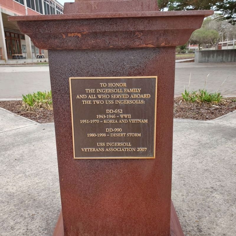 Ingersoll Memorial. Click for full size. Ingersoll Memorial image. Click for full size.