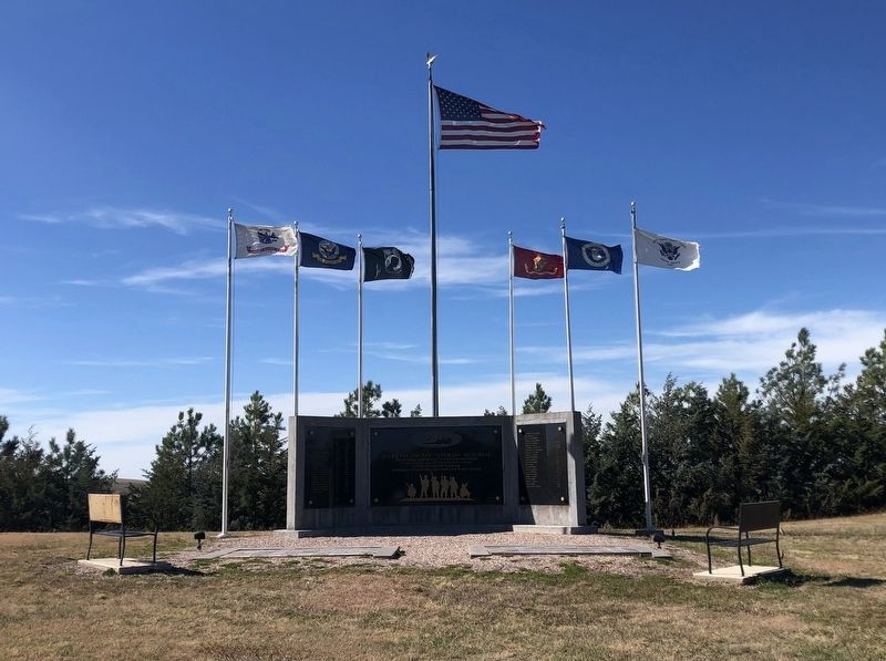 Mellette County Veterans Memorial. Click for full size. Mellette County Veterans Memorial image. Click for full size.
