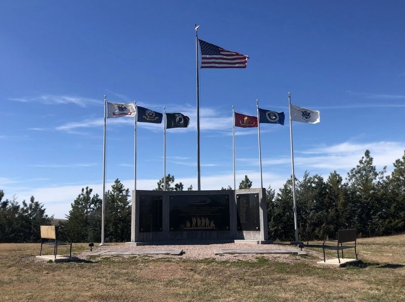 Mellette County Veterans Memorial image. Click for full size.