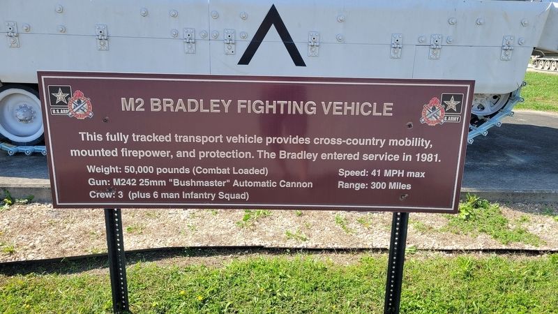 M2 Bradley Fighting Vehicle Marker. Click for full size. M2 Bradley Fighting Vehicle Marker image. Click for full size.