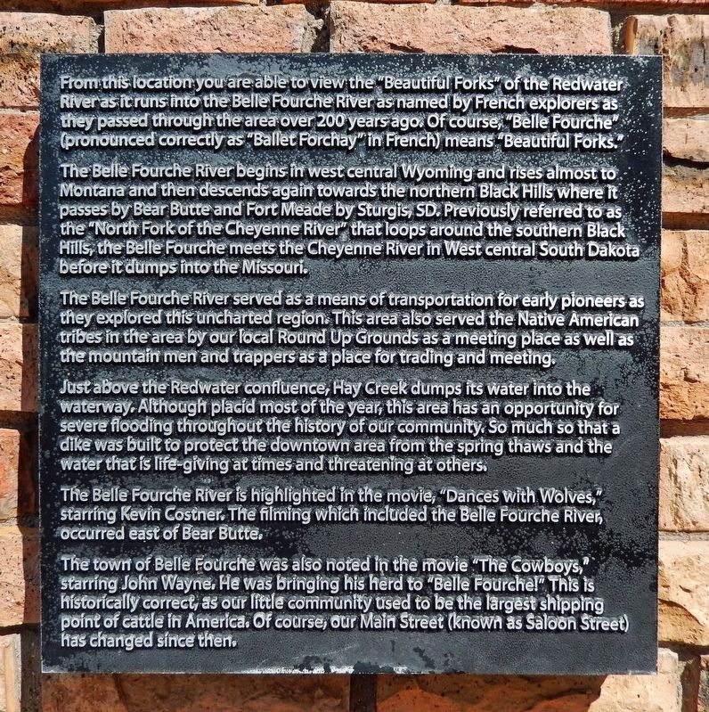 Belle Fourche Marker image. Click for full size.